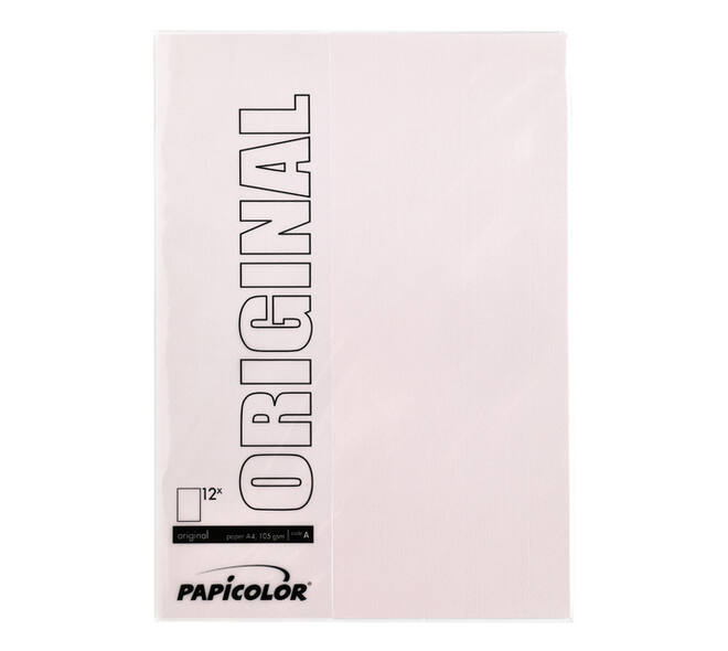 Kopieerpapier Papicolor A4 100gr 12 vel lichtroze