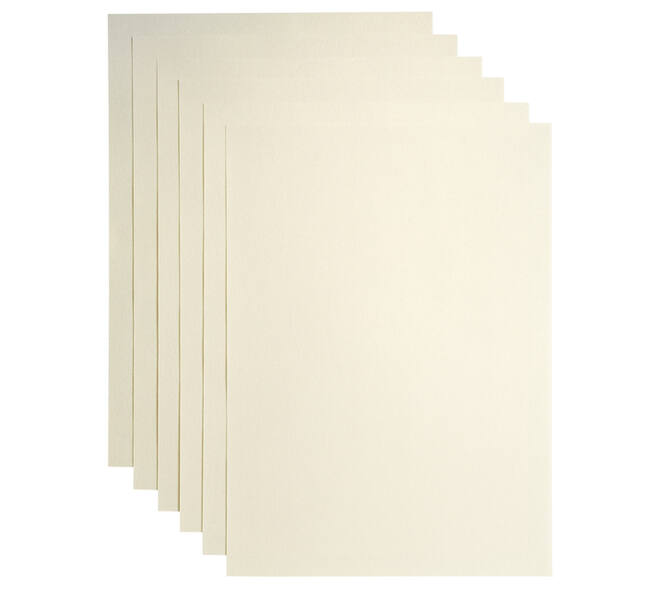 Kopieerpapier Papicolor A4 120gr 6 vel metallic ivoor