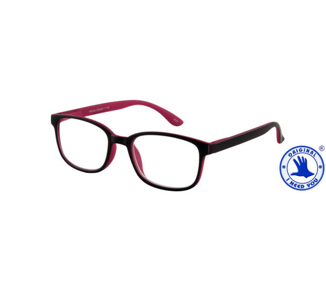 Leesbril I Need You +1.00 dpt Relax rood-roze