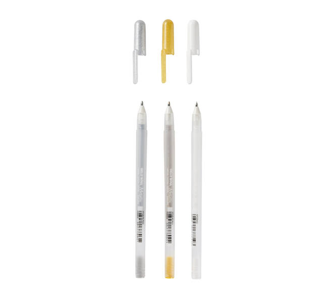 Gelschrijver Sakura Gelly Roll The Favourites set à 3 kleuren