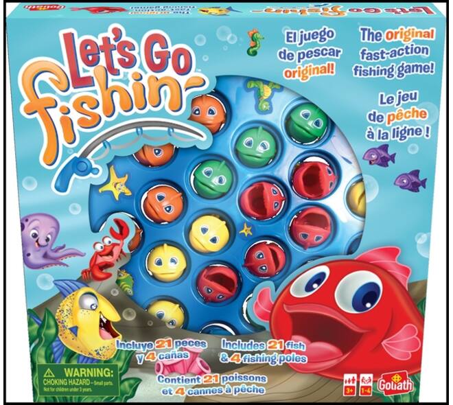 Spel Let's Go Fishing