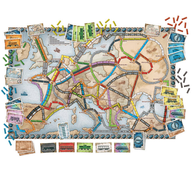 Bordspel Ticket to Ride Europa