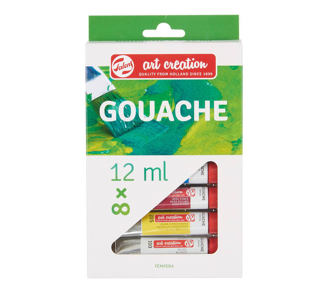 Gouache Talens Art Creation set à 8 kleuren