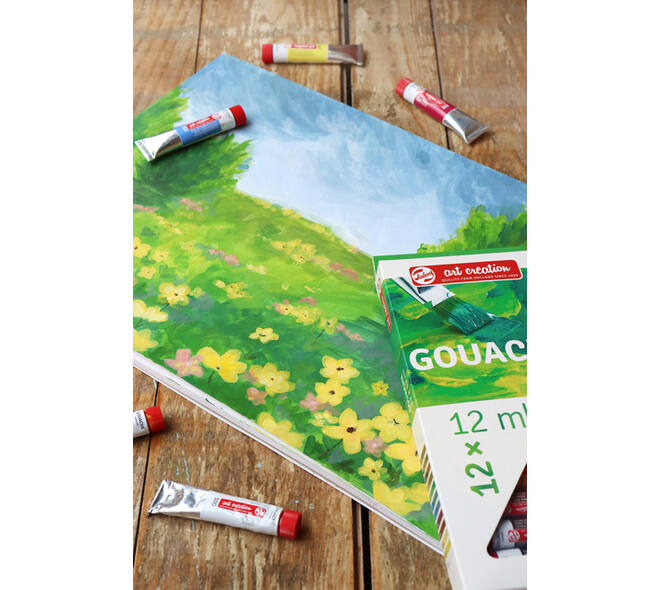 Gouache Talens Art Creation set à 8 kleuren