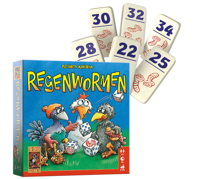 Dobbelspel Regenwormen