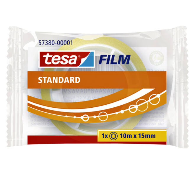 Plakband tesafilm® Standaard 10mx15mm transparant