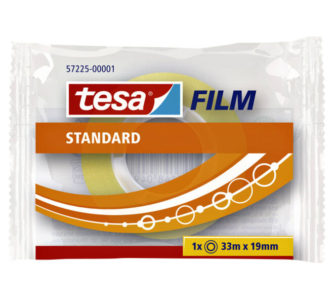 Plakband tesafilm® Standaard 33mx19mm transparant