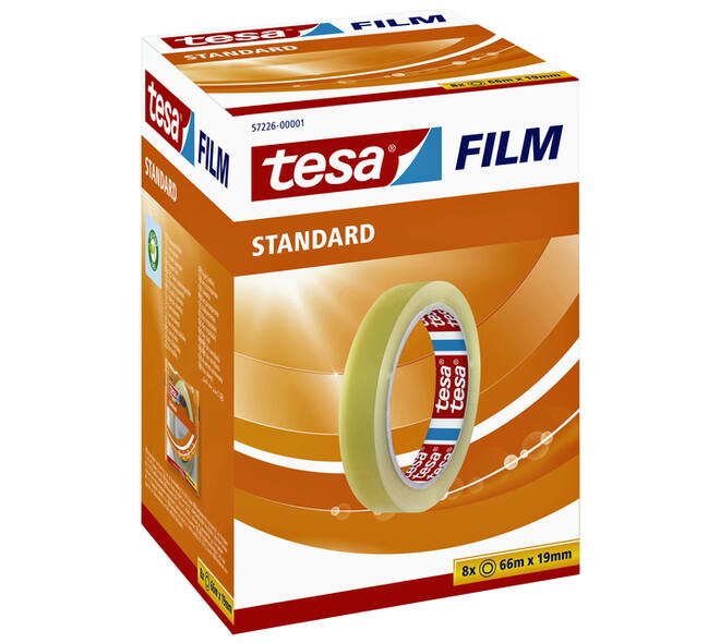 Plakband tesafilm® Standaard 66mx19mm transparant