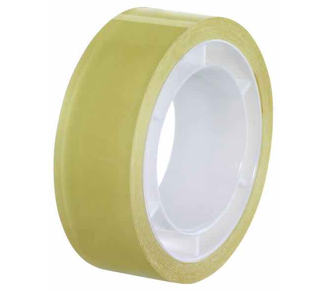 Plakband tesafilm® Standaard 10mx15mm krimp transparant 10 rollen