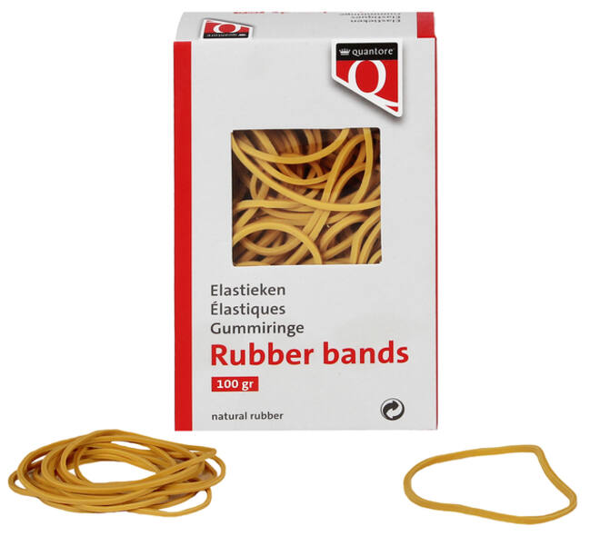 Elastiek Quantore 22 100x1,5x1mm 100gram