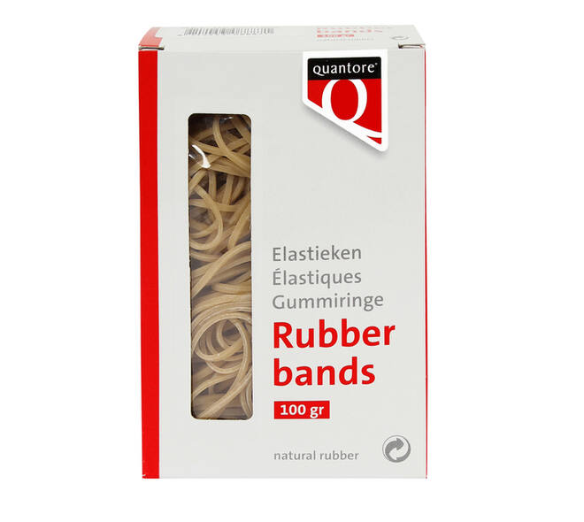 Elastiek Quantore 18 80x1,5x1mm 100gram