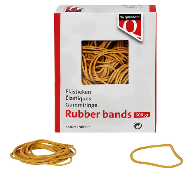 Elastiek Quantore 22 100x1,5x1mm 500gram