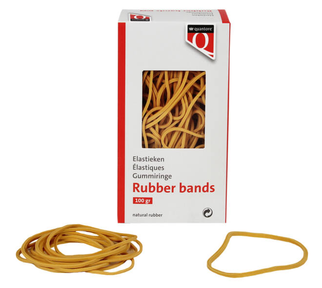 Elastiek Quantore 24 150x1,5x1mm 100gram