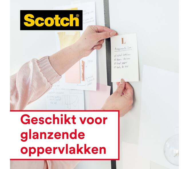 Plakband Scotch Crystal 600 19mmx33m transparant 12+2 gratis