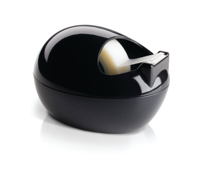 Plakbandhouder Scotch by Karim Rashid zwart + 1 rol magic tape 19mmx7.5m