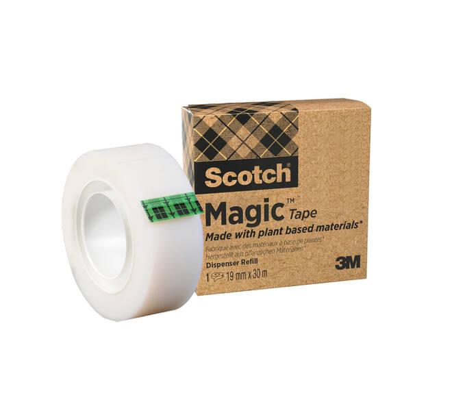 Plakband Scotch Magic 900 19mmx30m onzichtbaar mat