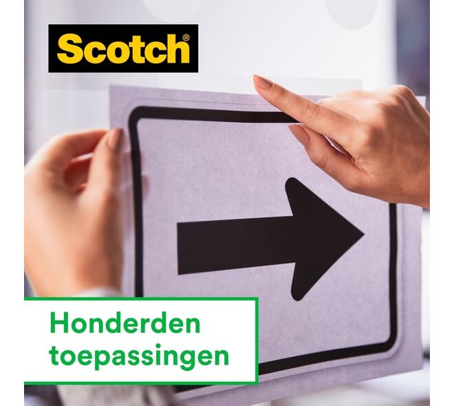 Plakband Scotch Magic 810 19mmx33m onzichtbaar mat