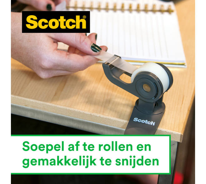 Plakband Scotch Magic 810 19mmx66m onzichtbaar mat
