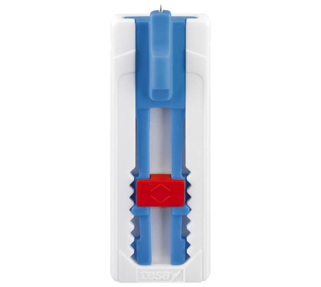 Klevende spijker tesa® canvas- tegels en metaal 2kg wit 2 stuks