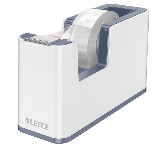 Plakbandhouder Leitz WOW wit/grijs