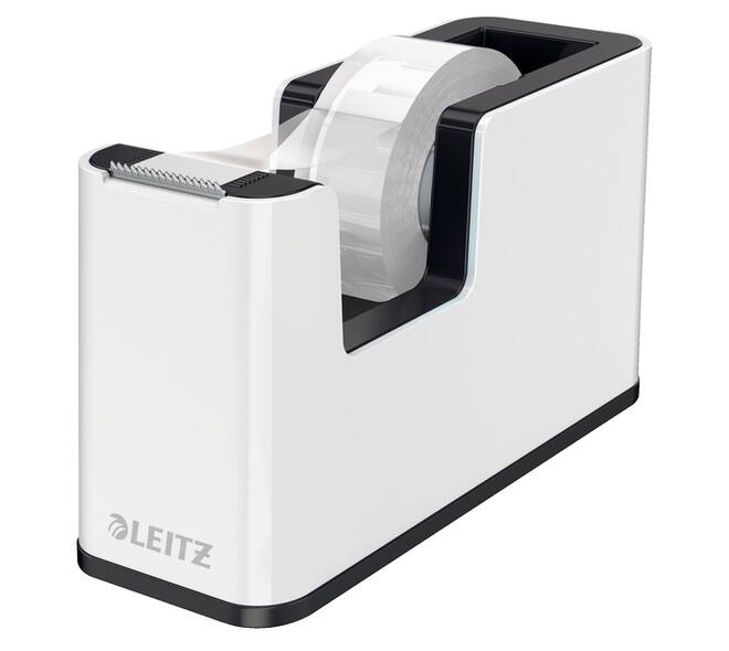 Plakbandhouder Leitz WOW wit/zwart
