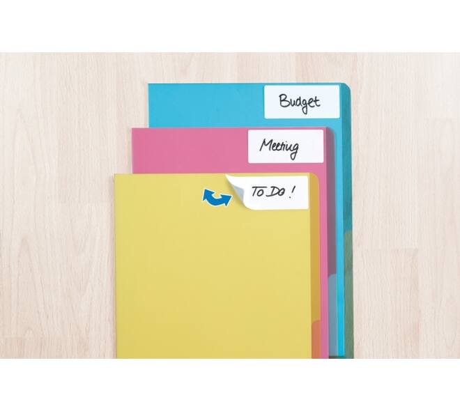 Etiket HERMA 10608 19x27mm verwijderbaar wit 720 stuks