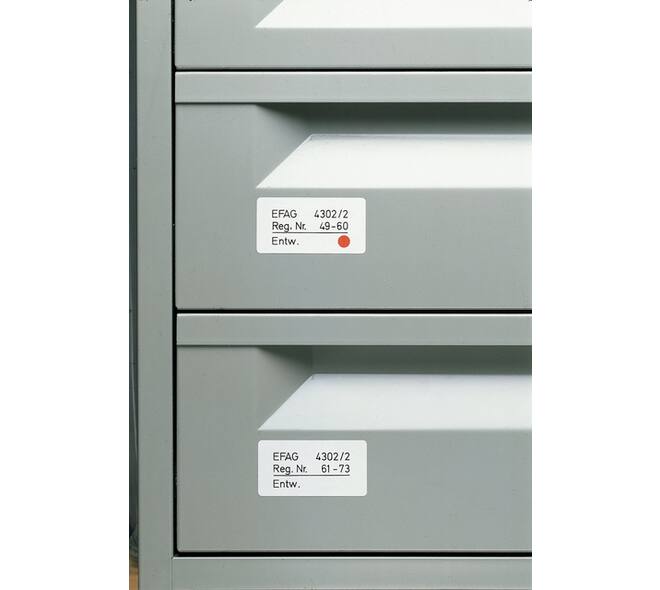 Etiket HERMA 10608 19x27mm verwijderbaar wit 720 stuks