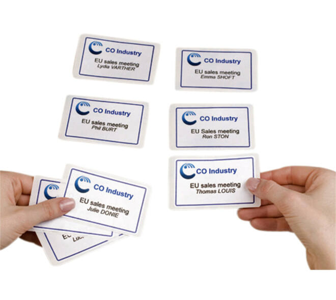 Naambadge etiket Avery L4785-20 80x50mm 200 stuks
