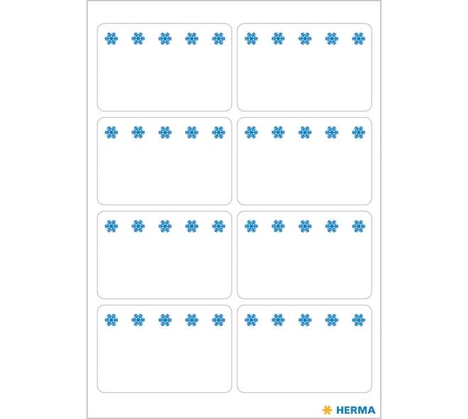 Etiket HERMA 3770 26x40mm diepvries wit 56 stuks