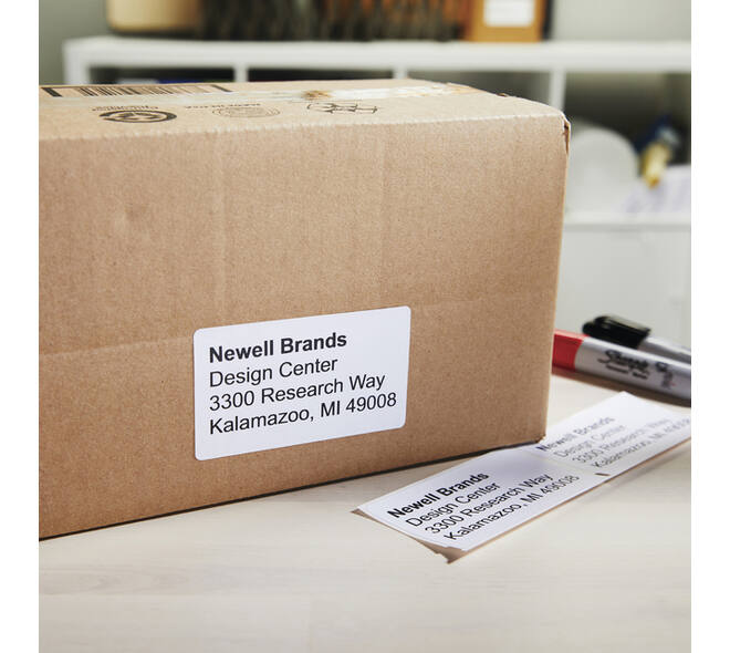 Etiket Dymo LabelWriter 5XL verzendlabel 59x102mm 2 rollen á 575 stuks wit