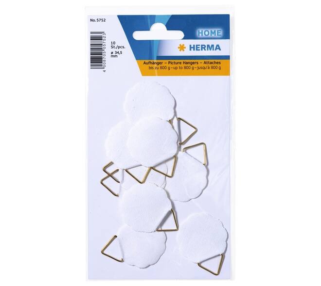 Hanghaakje HERMA 5752 34.5mm 10 stuks