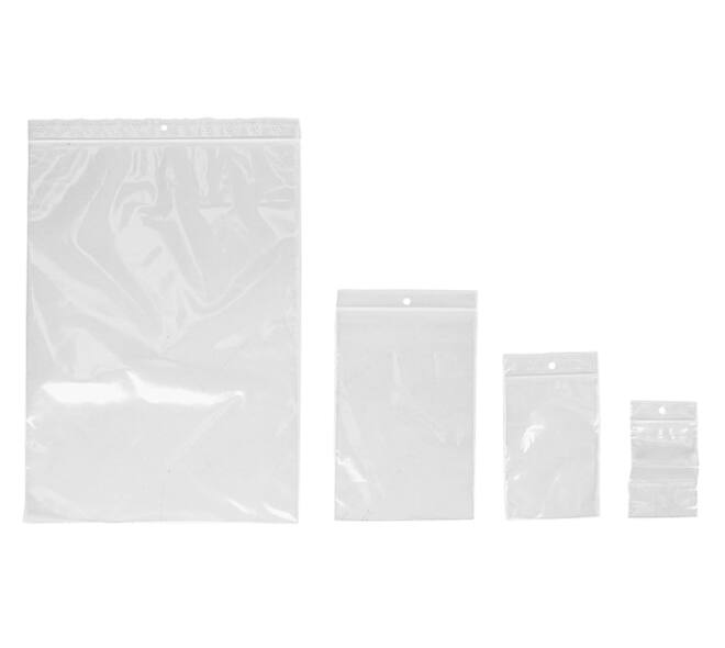 Verpakkingszak IEZZY grip 40x60mm 50mu hersluitbaar 100 stuks