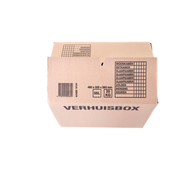 Verhuisdoos iezzy 480x320x360mm bruin 3mm