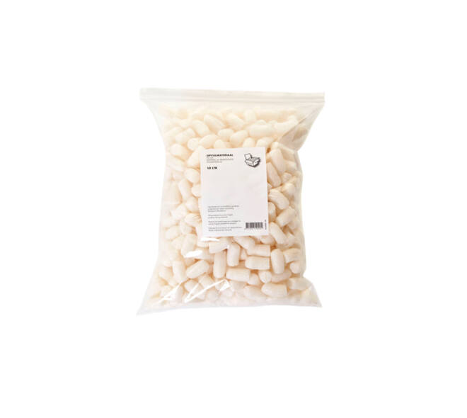 Opvulchips iezzy 10l biologisch afbreekbaar creme
