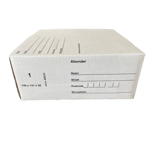 Postpakketbox iezzy 1 146x131x56mm