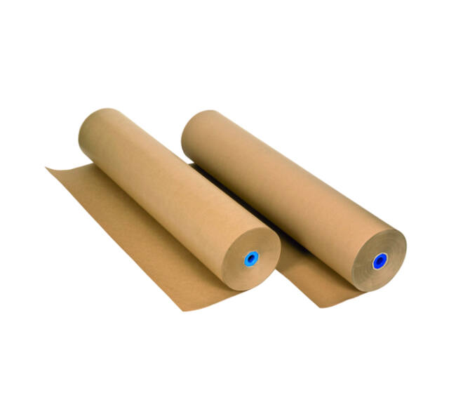 Inpakpapier iezzy 70gram 70cmx220m kraft bruin