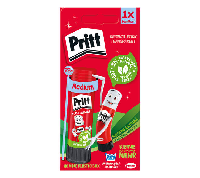 Lijmstift Pritt Stick Original 22gr op blister