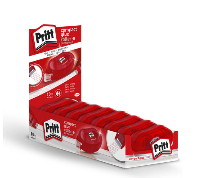 Lijmroller Pritt Compact permanent 10m