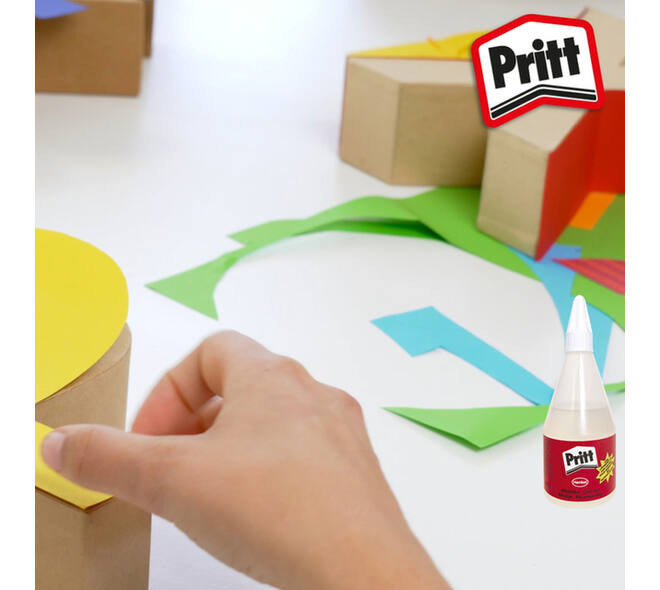 Alleslijm Pritt  flacon 200gr transparant