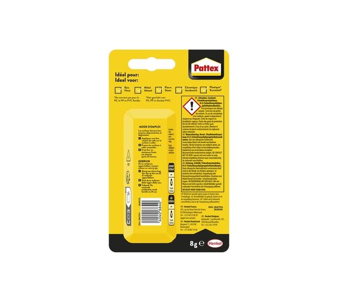 Alleslijm Pattex Repair Extreme tube 8 gram op blister