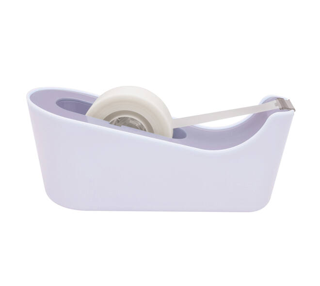Plakbandhouder Scotch C18 lavendel + 1 rol magic tape 19mmx33m
