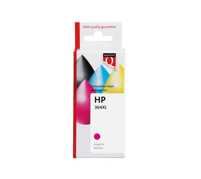 Inktcartridge Quantore alternatief tbv HP CB324A 364XL rood