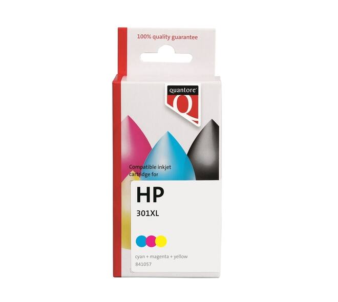 Inktcartridge Quantore alternatief tbv HP CH564EE 301XL kleur