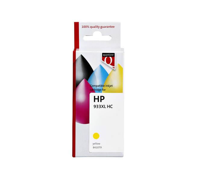 Inktcartridge Quantore alternatief tbv HP CN056AE 933XL geel