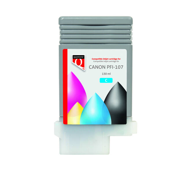 Inktcartridge Quantore alternatief tbv Canon PFI-107 blauw