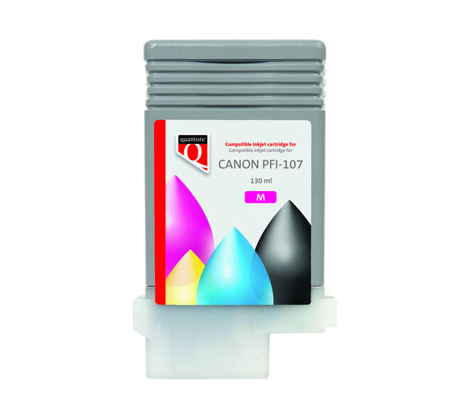 Inktcartridge Quantore alternatief tbv Canon PFI-107 rood