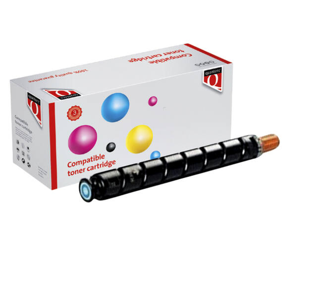 Tonercartridge Quantore alternatief tbv Canon C-EXV 34 blauw