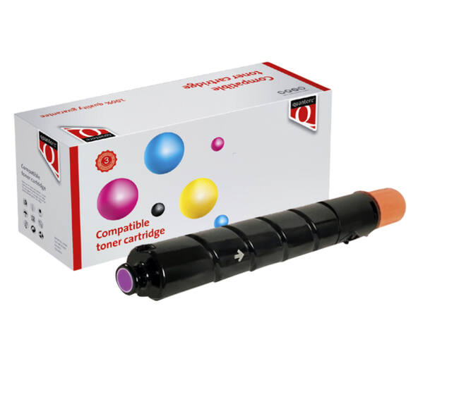 Tonercartridge Quantore alternatief tbv Canon C-EXV 34 rood