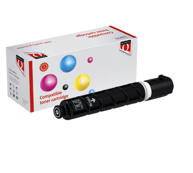 Tonercartridge Quantore alternatief tbv Canon C-EXV 49 zwart