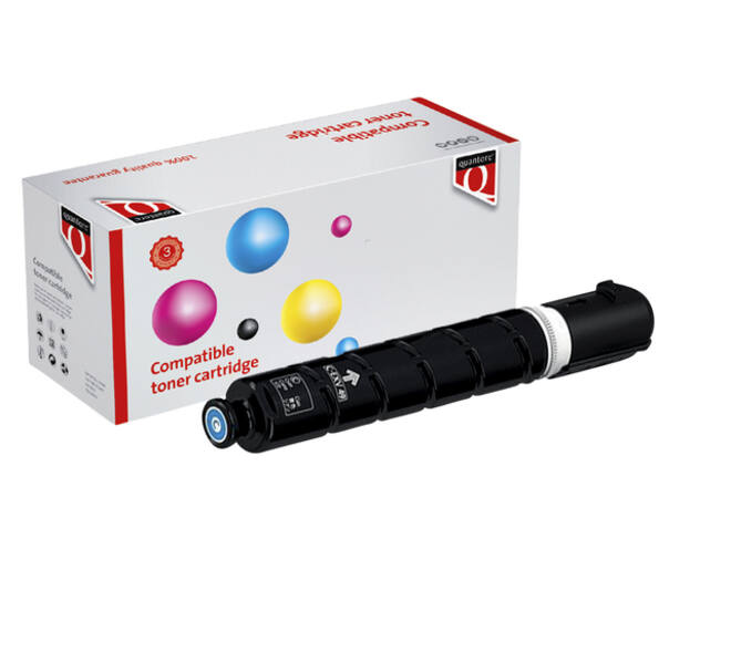 Tonercartridge Quantore alternatief tbv Canon C-EXV 49 blauw